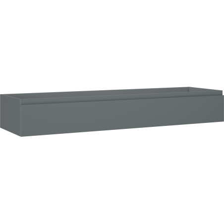 Mexen Orio dulap baie pentru lavoar 160 cm, 1 sertar, grafit mat - 91A10-16023-1-BF66