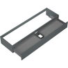 Mexen Orio dulap baie pentru lavoar 160 cm, 1 sertar, grafit mat - 91A10-16023-1-BF66