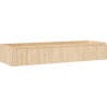 Mexen Rivel dulap baie suspendat 140 cm, 1 sertar, teșitură, stejar - 91A20-14023-1-BF81