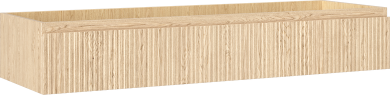 Mexen Rivel dulap baie sub lavoar 140 cm, 1 sertar, nervurat, stejar - 91A20-14023-1-BF81