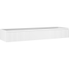 Mexen Rivel dulap baie sub chiuvetă 160 cm, 1 sertar, cu șanțuri, alb mat - 91A20-16023-1-BF01