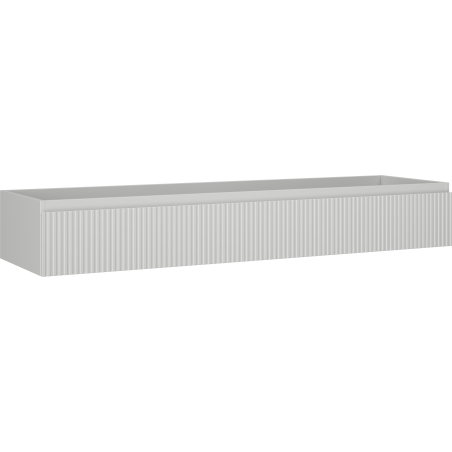 Mexen Rivel dulap baie sub chiuvetă 160 cm, 1 sertar, riplata, gri mat - 91A20-16023-1-BF62