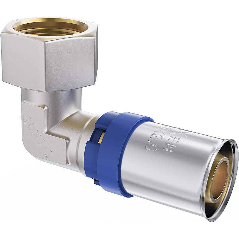 Mexen PEX-P semi-conector, cot presat, presare PEX 16 x 1/2 GW - W97136-1612F-00