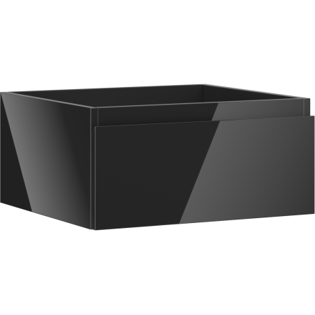 Mexen Orio dulap sub chiuvetă 50 cm, 1 sertar, negru lucios - 91A10-05023-1-BF70