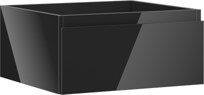 Mexen Orio dulap sub chiuvetă 50 cm, 1 sertar, negru lucios - 91A10-05023-1-BF70