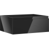 Mexen Orio dulap baie sub lavoar 60 cm, 1 sertar, negru lucios - 91A10-06023-1-BF70