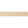Mexen Rivel dulap de baie sub chiuvetă 160 cm, 1 sertar, cu caneluri, stejar - 91A20-16023-1-BF81