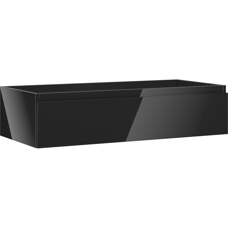 Mexen Orio dulap baie sub chiuvetă 100 cm, 1 sertar, negru lucios - 91A10-10023-1-BF70