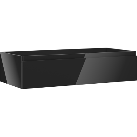 Mexen Orio dulap baie sub chiuvetă 100 cm, 1 sertar, negru lucios - 91A10-10023-1-BF70