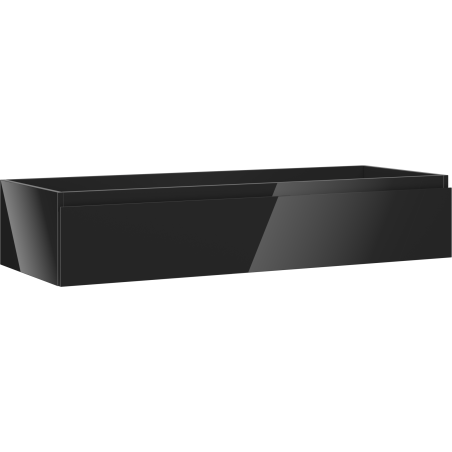 Mexen Orio dulap baie pentru lavoar 120 cm, 1 sertar, negru lucios - 91A10-12023-1-BF70