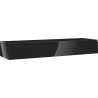Mexen Orio dulap de baie sub chiuvetă 160 cm, 1 sertar, negru lucios - 91A10-16023-1-BF70