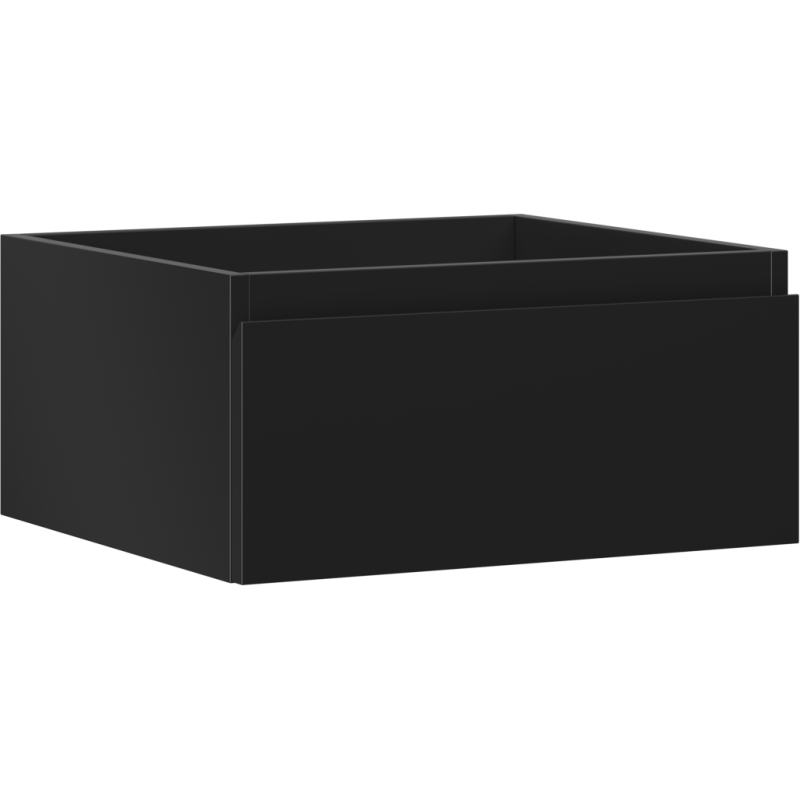 Mexen Orio dulap baie pentru chiuvetă 50 cm, 1 sertar, negru mat - 91A10-05023-1-BF71