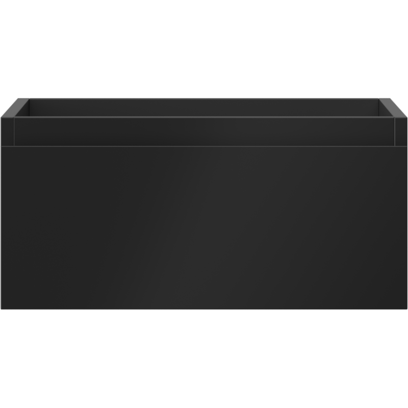 Mexen Orio dulap baie pentru chiuvetă 50 cm, 1 sertar, negru mat - 91A10-05023-1-BF71