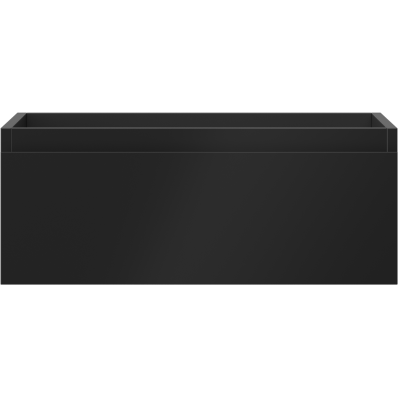Mexen Orio dulap baie de 60 cm, 1 sertar, negru mat - 91A10-06023-1-BF71