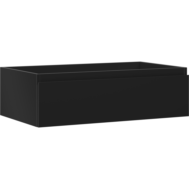 Mexen Orio dulap baie sub chiuvetă 80 cm, 1 sertar, negru mat - 91A10-08023-1-BF71