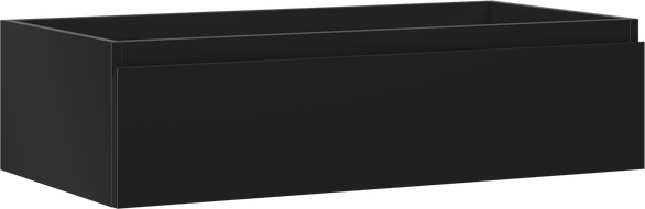 Mexen Orio dulap de baie sub chiuvetă 90 cm, 1 sertar, negru mat - 91A10-09023-1-BF71