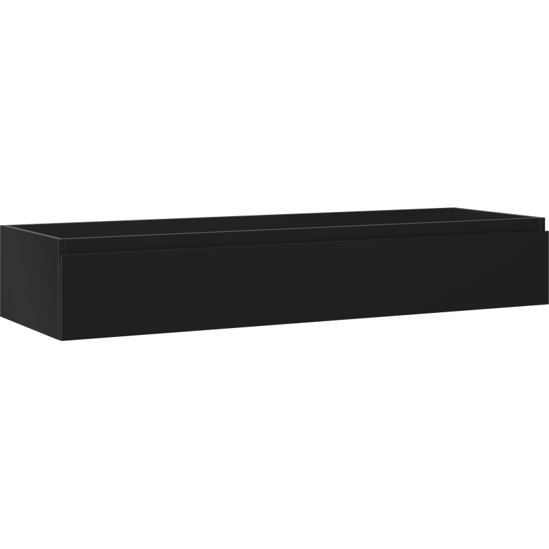 Mexen Orio dulap baie sub chiuvetă 140 cm, 1 sertar, negru mat - 91A10-14023-1-BF71