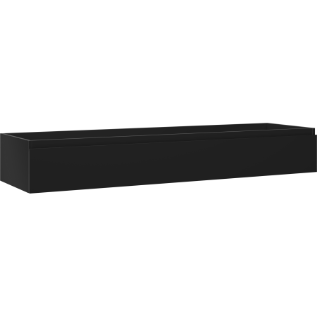 Mexen Orio dulap baie sub lavoar 160 cm, 1 sertar, negru mat - 91A10-16023-1-BF71