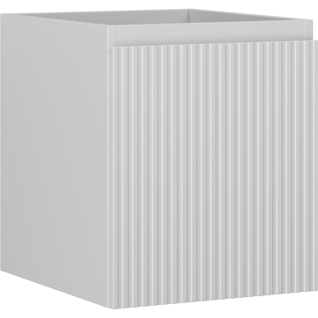 Mexen Rivel dulap baie sub chiuvetă 40 cm, 1 sertar, canelat, gri mat - 91A20-04047-1-BF62