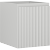 Mexen Rivel dulap baie sub chiuvetă 40 cm, 1 sertar, canelat, gri mat - 91A20-04047-1-BF62