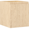 Mexen Rivel dulap baie suspendat, 40 cm, 1 sertar, canelat, stejar - 91A20-04047-1-BF81