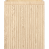 Mexen Rivel dulap baie suspendat, 40 cm, 1 sertar, canelat, stejar - 91A20-04047-1-BF81