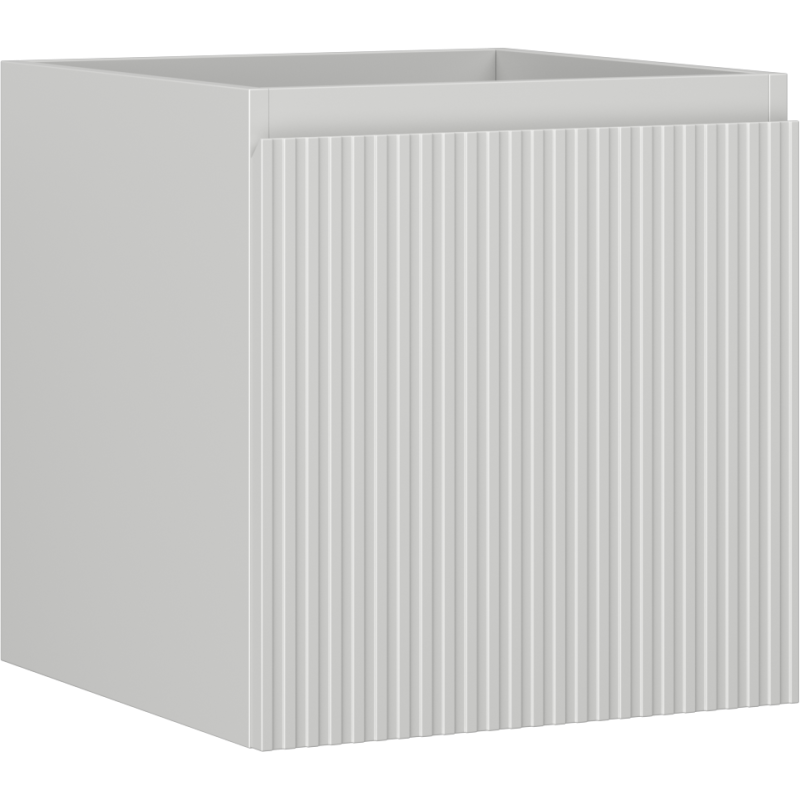 Mexen Rivel dulap pentru baie sub lavoar 45 cm, 1 sertar, canelat, gri mat - 91A20-04547-1-BF62
