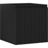 Mexen Rivel dulap baie sub chiuvetă 45 cm, 1 sertar, canelat, negru mat - 91A20-04547-1-BF71