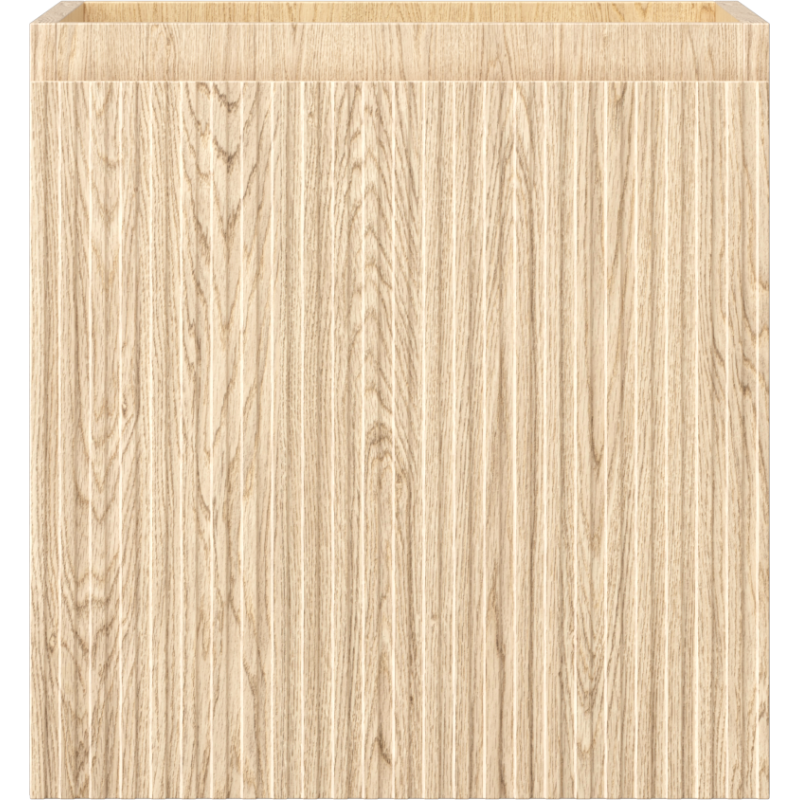 Mexen Rivel fürdőszobai szekrény mosdó alá 45 cm, 1 fiók, barázdált, tölgy - 91A20-04547-1-BF81