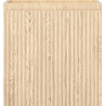 Mexen Rivel dulap de baie sub lavoar 45 cm, 1 sertar, riflat, stejar - 91A20-04547-1-BF81