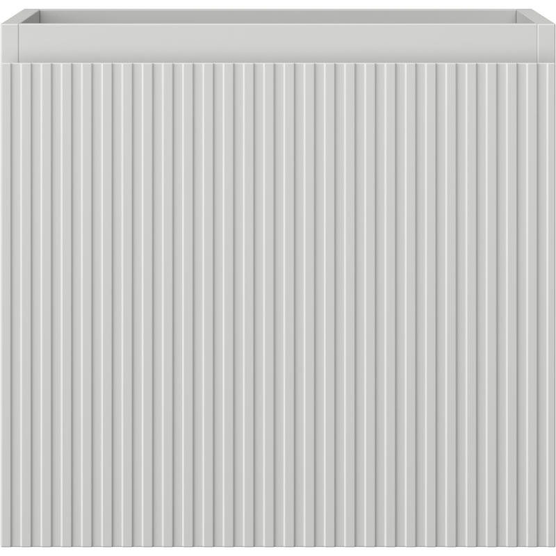 Mexen Rivel dulap de baie sub lavoar 50 cm, 1 sertar, canelat, gri mat - 91A20-05047-1-BF62