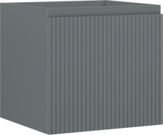 Mexen Rivel fürdőszobai mosdó alatti szekrény 50 cm, 1 fiók, bordázott, grafit matt - 91A20-05047-1-BF66