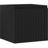 Mexen Rivel dulap de baie sub lavoar 50 cm, 1 sertar, canelat, negru mat - 91A20-05047-1-BF71