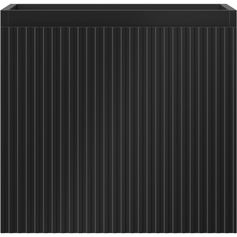 Mexen Rivel dulap baie sub lavoar 50 cm, 1 sertar, sită tubulară, negru mat - 91A20-05047-1-BF71