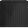 Mexen Rivel dulap de baie sub lavoar 50 cm, 1 sertar, canelat, negru mat - 91A20-05047-1-BF71