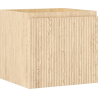Mexen Rivel dulap pentru baie sub lavoar 50 cm, 1 sertar, canelat, stejar - 91A20-05047-1-BF81