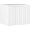 Mexen Rivel dulap baie sub chiuvetă 60 cm, 1 sertar, cu caneluri, alb mat - 91A20-06047-1-BF01