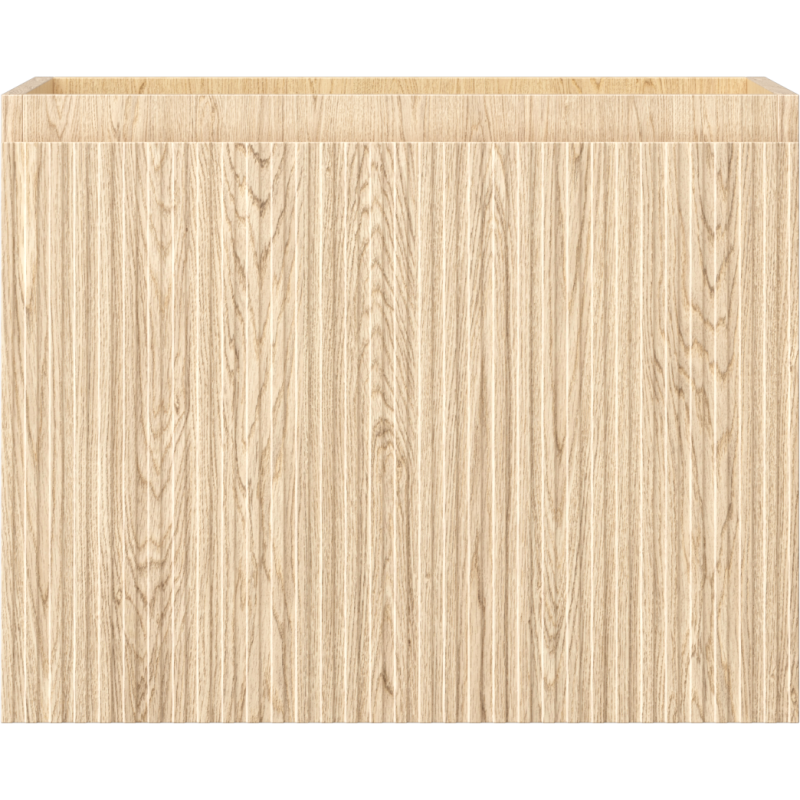 Mexen Rivel dulap baie sub lavoar 60 cm, 1 sertar, cu riflaje, stejar - 91A20-06047-1-BF81