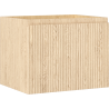 Mexen Rivel dulap baie pentru lavoar 60 cm, 1 sertar, riflat, stejar - 91A20-06047-1-BF81