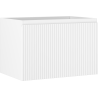 Mexen Rivel dulap baie sub lavoar 70 cm, 1 sertar, cu caneluri, alb mat - 91A20-07047-1-BF01