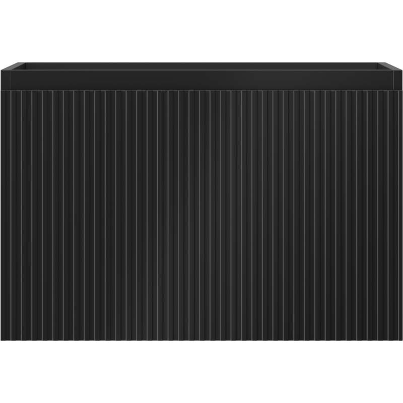 Mexen Rivel dulap baie sub lavoar 70 cm, 1 sertar, texturată, negru mat - 91A20-07047-1-BF71