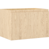 Mexen Rivel dulap de baie sub lavoar 70 cm, 1 sertar, riflat, stejar - 91A20-07047-1-BF81