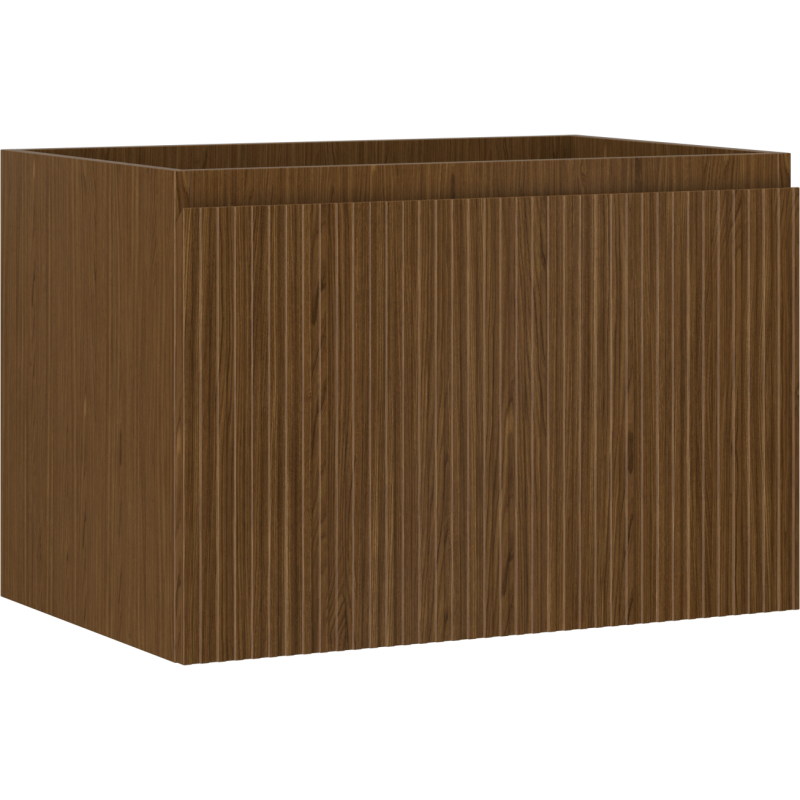 Mexen Rivel dulap baie sub chiuvetă 70 cm, 1 sertar, structurat, nuc - 91A20-07047-1-BF86