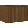 Mexen Rivel dulap baie sub chiuvetă 70 cm, 1 sertar, structurat, nuc - 91A20-07047-1-BF86