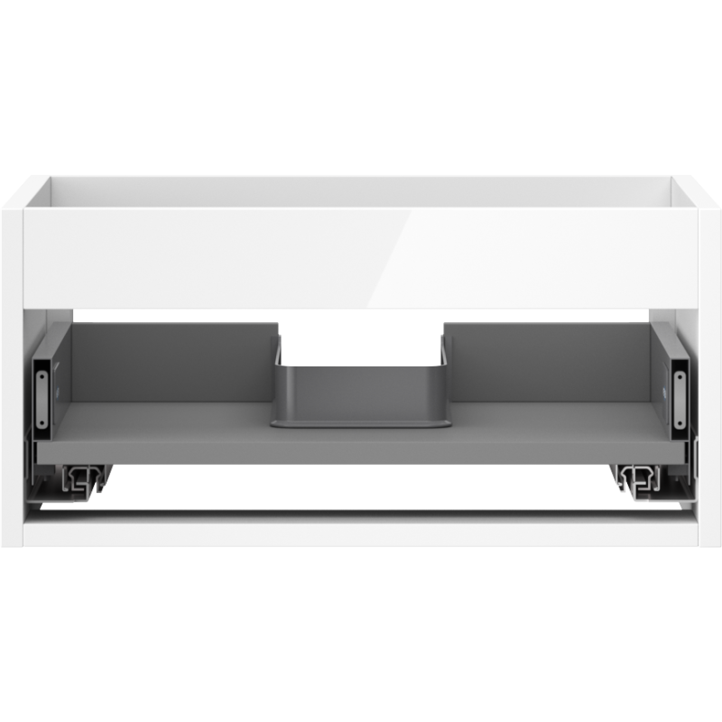 Mexen Box-A corp dulap sub chiuvetă 50 cm, 1 sertar, alb lucios - 91AX0-0500-235-1-00