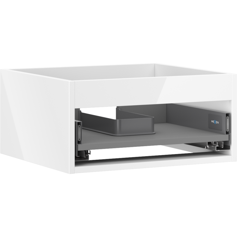 Mexen Box-A corp dulap sub lavoar 50 cm, 1 sertar, alb lucios - 91AX0-0500-235-1-00