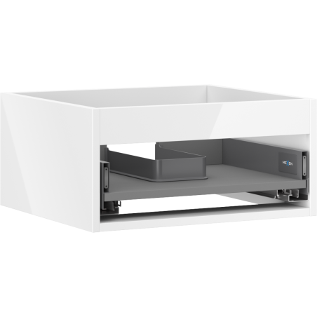 Mexen Box-A corp dulap sub lavoar 50 cm, 1 sertar, alb lucios - 91AX0-0500-235-1-00