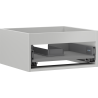 Mexen Box-A corp dulap sub chiuvetă 50 cm, 1 sertar, gri mat - 91AX0-0500-235-1-62