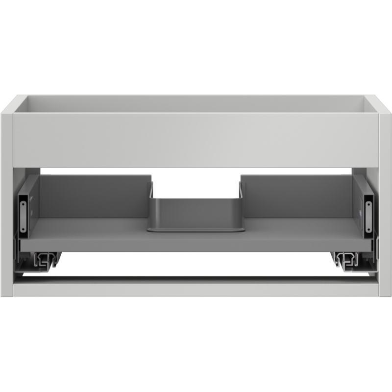 Mexen Box-A corp dulap sub chiuvetă 50 cm, 1 sertar, gri mat - 91AX0-0500-235-1-62