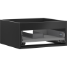 Mexen Box-A corp dulap sub chiuvetă 50 cm, 1 sertar, negru mat - 91AX0-0500-235-1-71